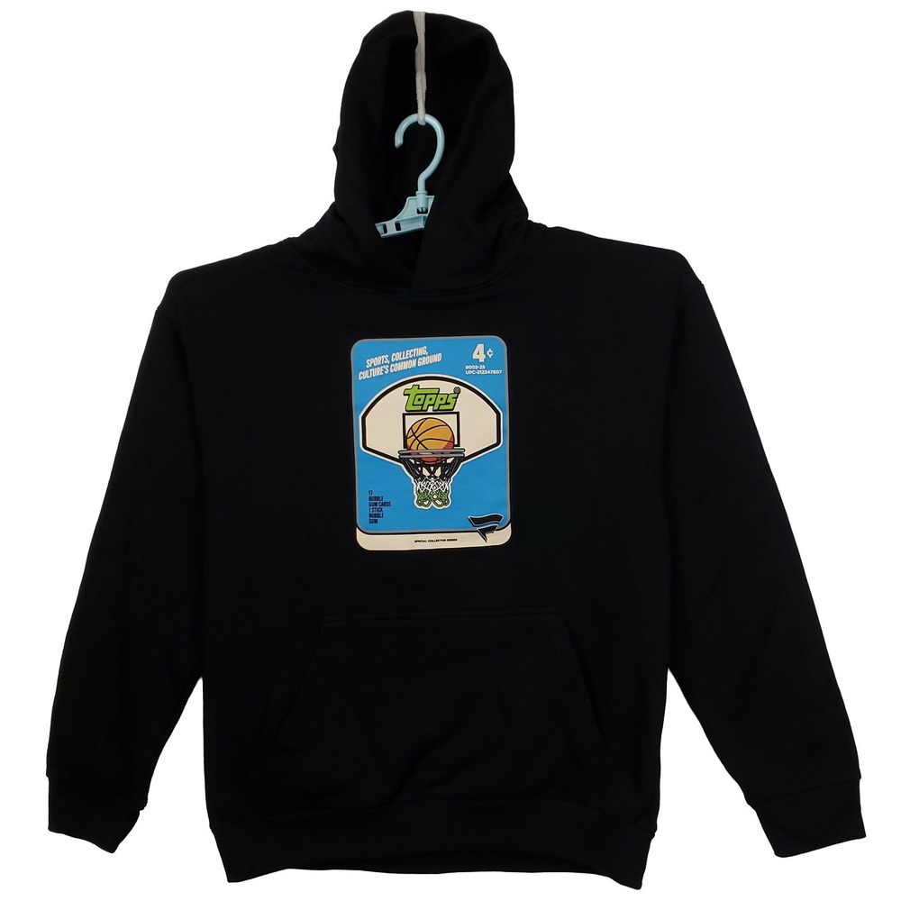 Topps‎ Fanatics Fest New York 2025 Large Hoodie Basketball Hoops Logo Black NWT